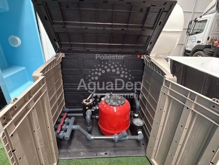 caseta depuradora polietileno