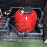 Depuradora para piscinas de cloro y de sal